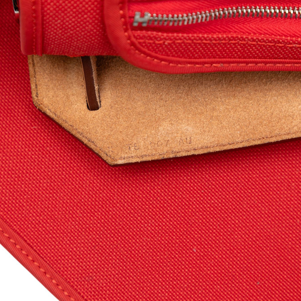 Pre-Loved Hermes Toile Herbag Zip 31 - Picture 6 of 8